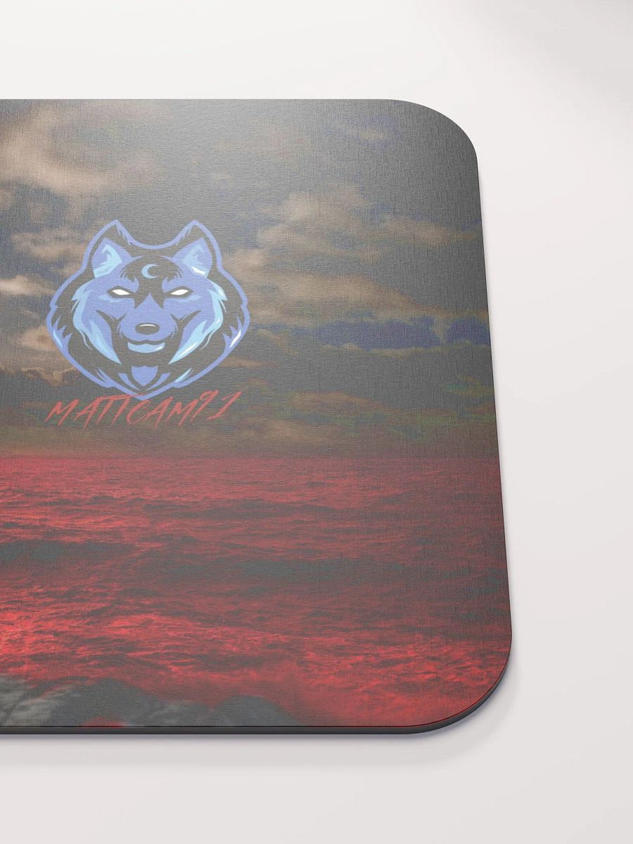 Blood Moon Wolf Mouse Pad product image (5)
