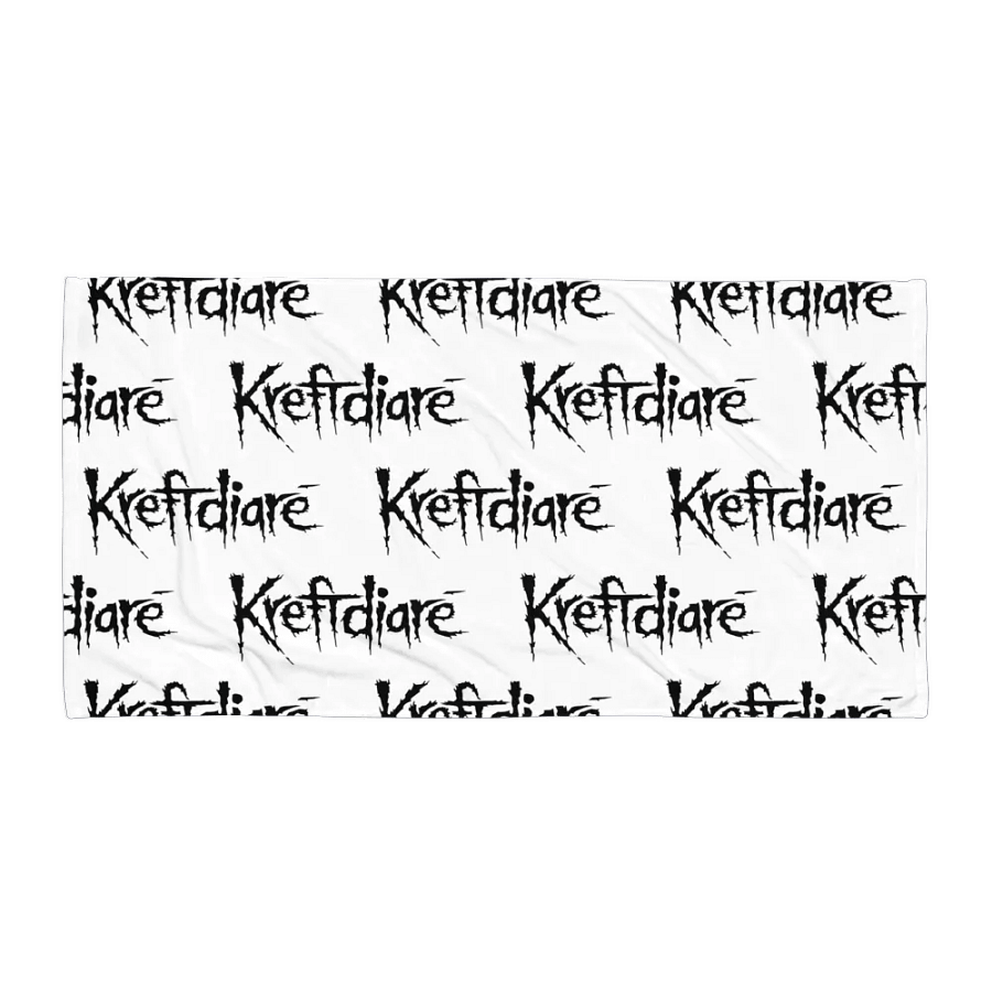 Kreftdiaré Sublimated Towel product image (1)