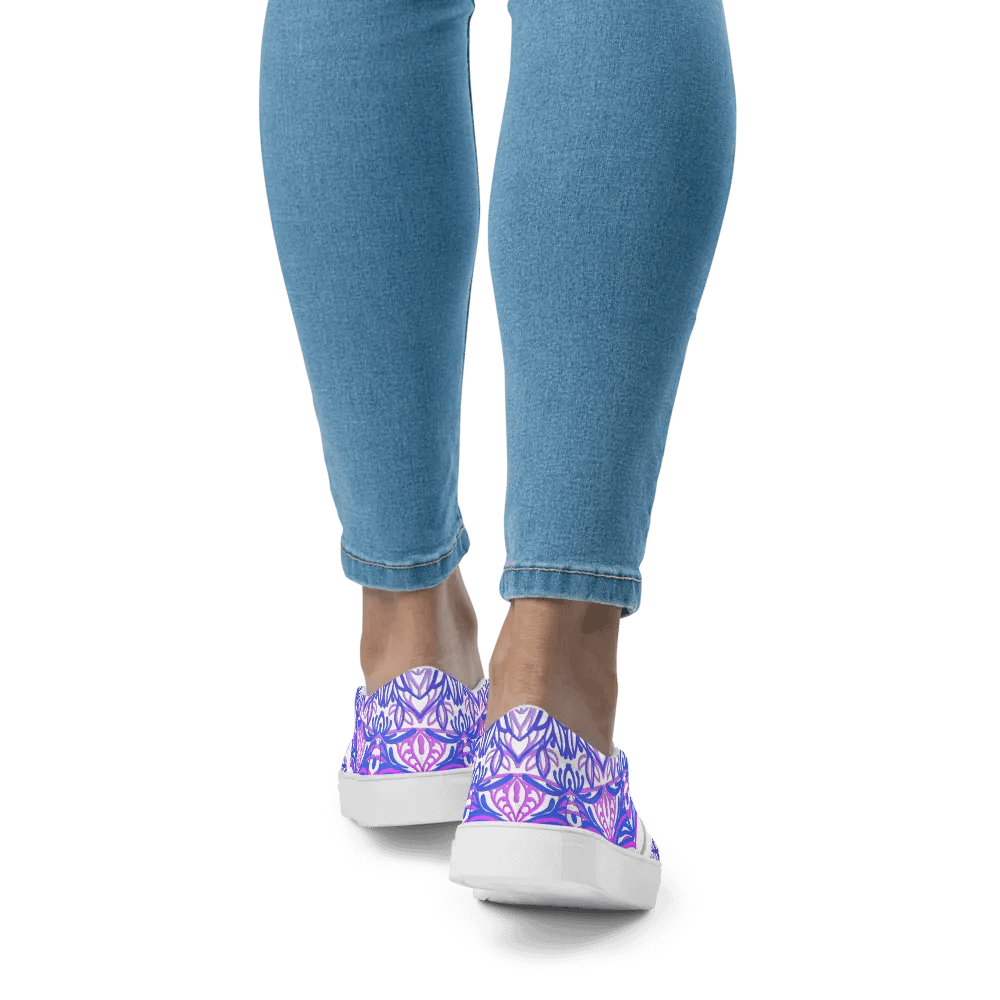 Mandala Magic Women's Slip-On Shoes product image (3)