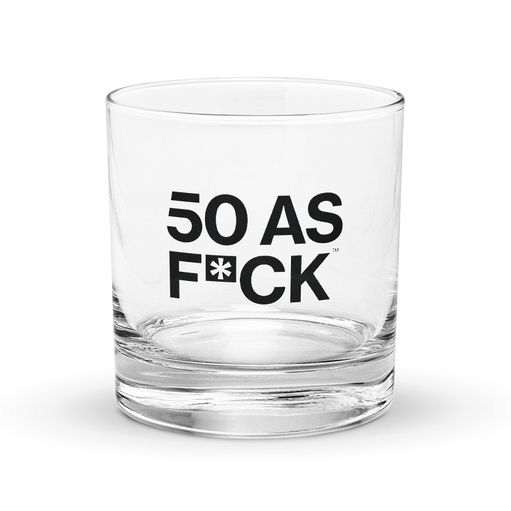 50 as FCK™ - Rocks Glass product image (1)