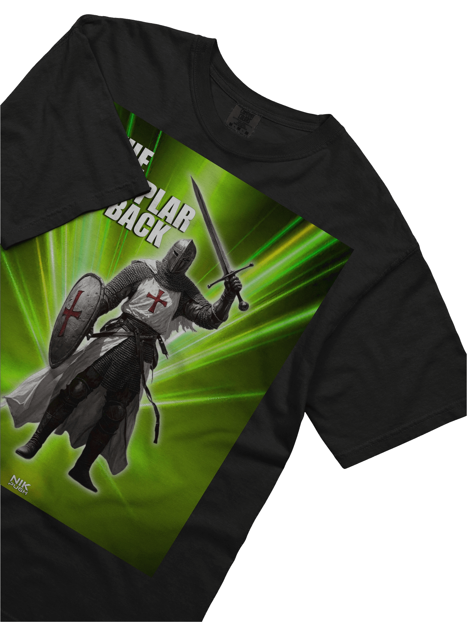The Templar Is Back 2– Nik Pugh Music Tee product image (9)