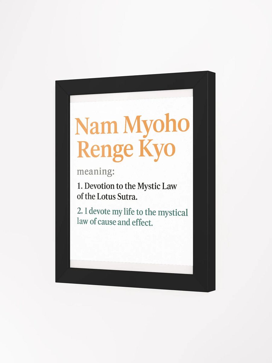 Devotional Nichiren Buddhism Wall Art product image (26)
