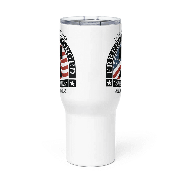 Freedom Forged Travel Tumbler – Built for the Journey product image (3)
