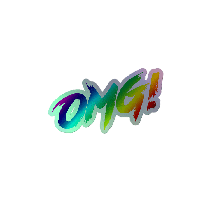 OMG! Holographic Sticker Sheet product image (2)