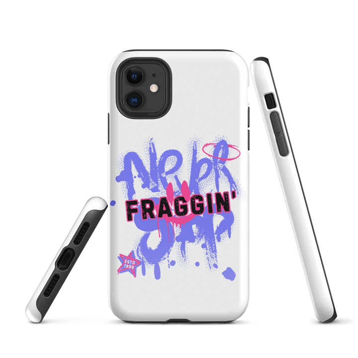 Vibrant Graffiti 'FRAGGIN'' Tough iPhone® Case product image (1)