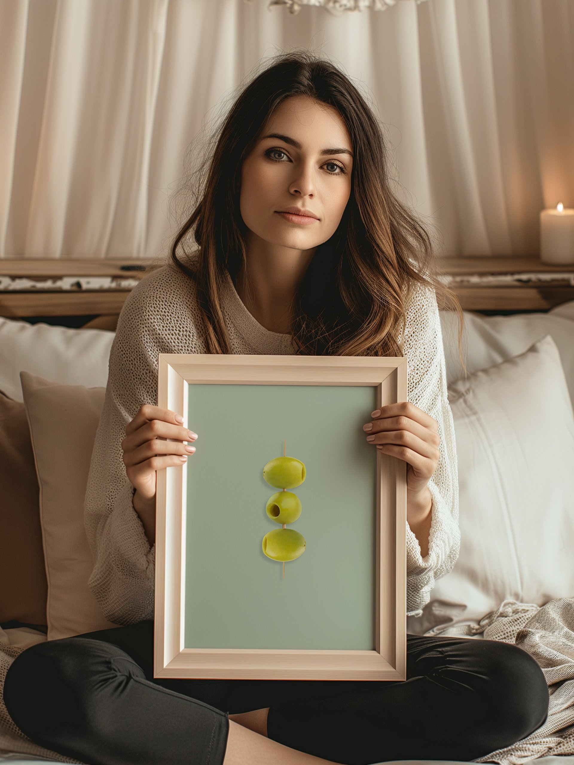 Olive Green Cocktail Olives Print product image (5)