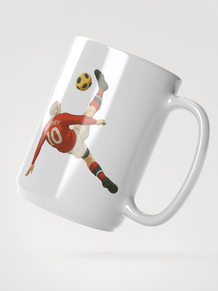 Glossy Mug - Wayne Rooney Bicycle Kick - Iconic Moment - Manchester United (Various Colours) product image (2)