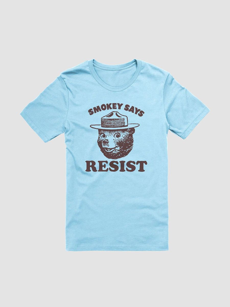 Smokey Says RESIST! Comfort Fitted T-Shirt Alt National Parks Wear Resistance Rangers product image (31)