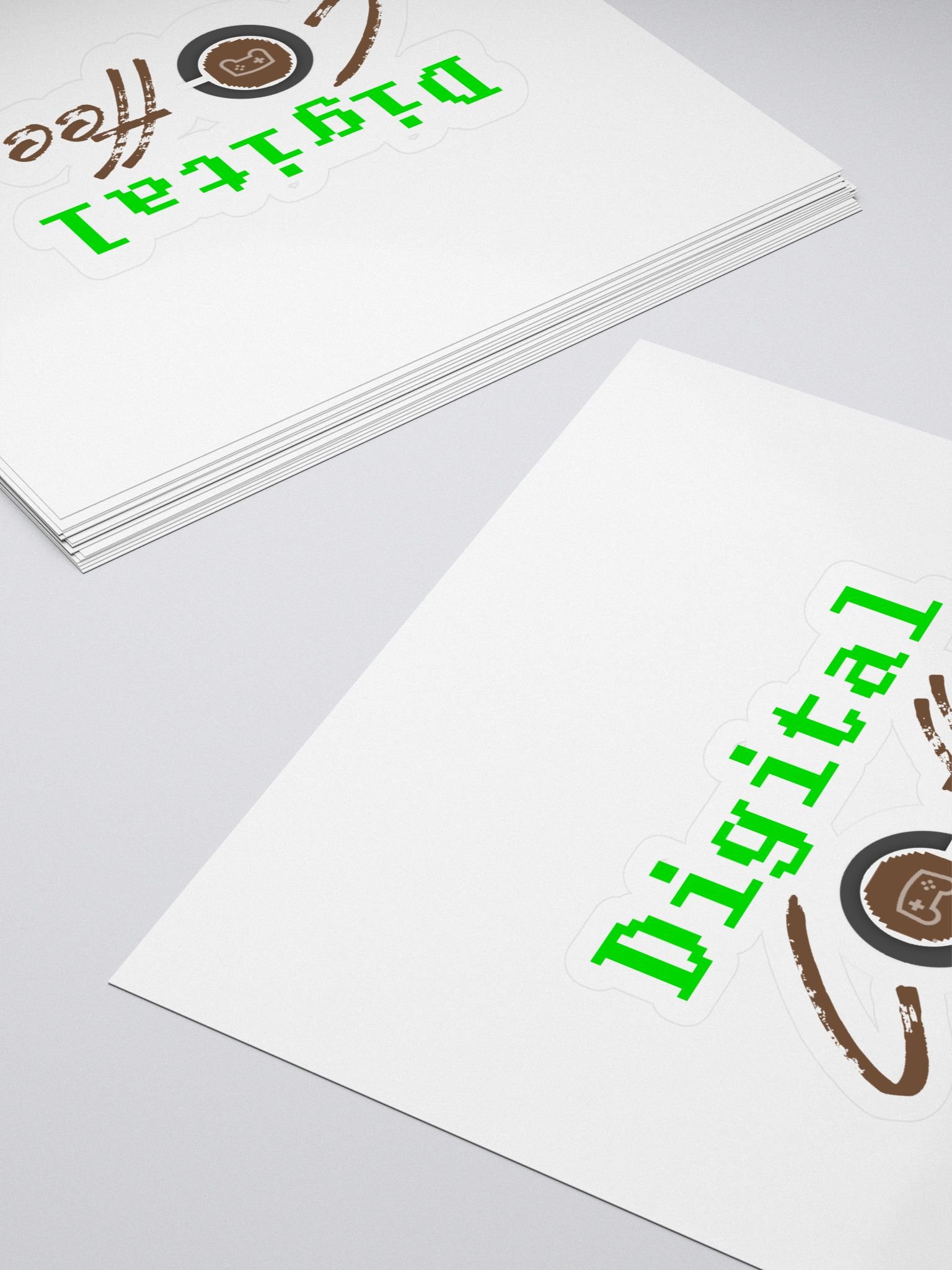 Digital Coffee Gaming Sticker product image (4)