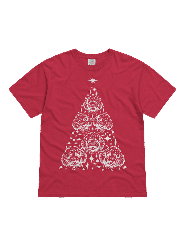 Miniature Poodle Christmas Tree T-Shirt product image (2)