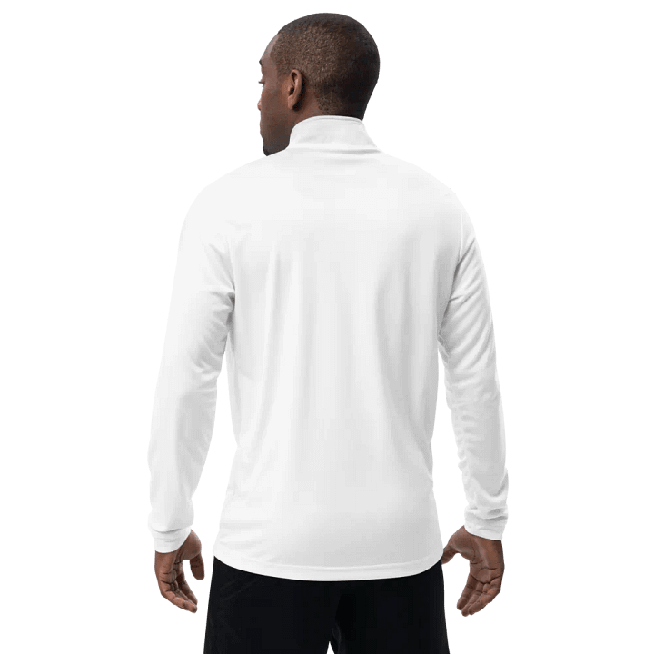 CSG x Adidas Lightweight Quarter-Zip Golf Pullover - (Unisex) White product image (2)