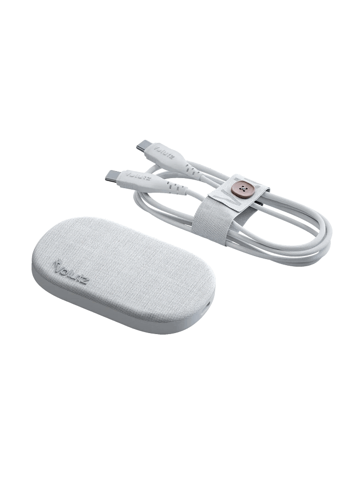Quantum I 20W Ultra-flat USB-C Wall Charger with USB-C Cable, Snow-White product image (1)