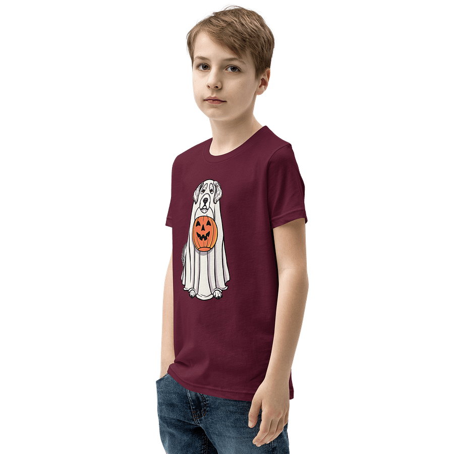 Halloween Great Pyrenees(White) Youth T-Shirt product image (15)