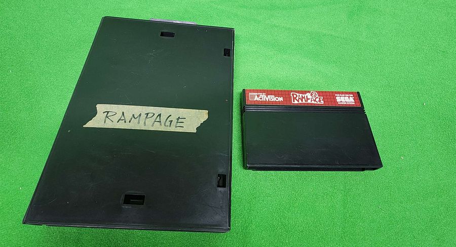 SEGA MASTER SYSTEM - Rampage - Game Only product image (1)