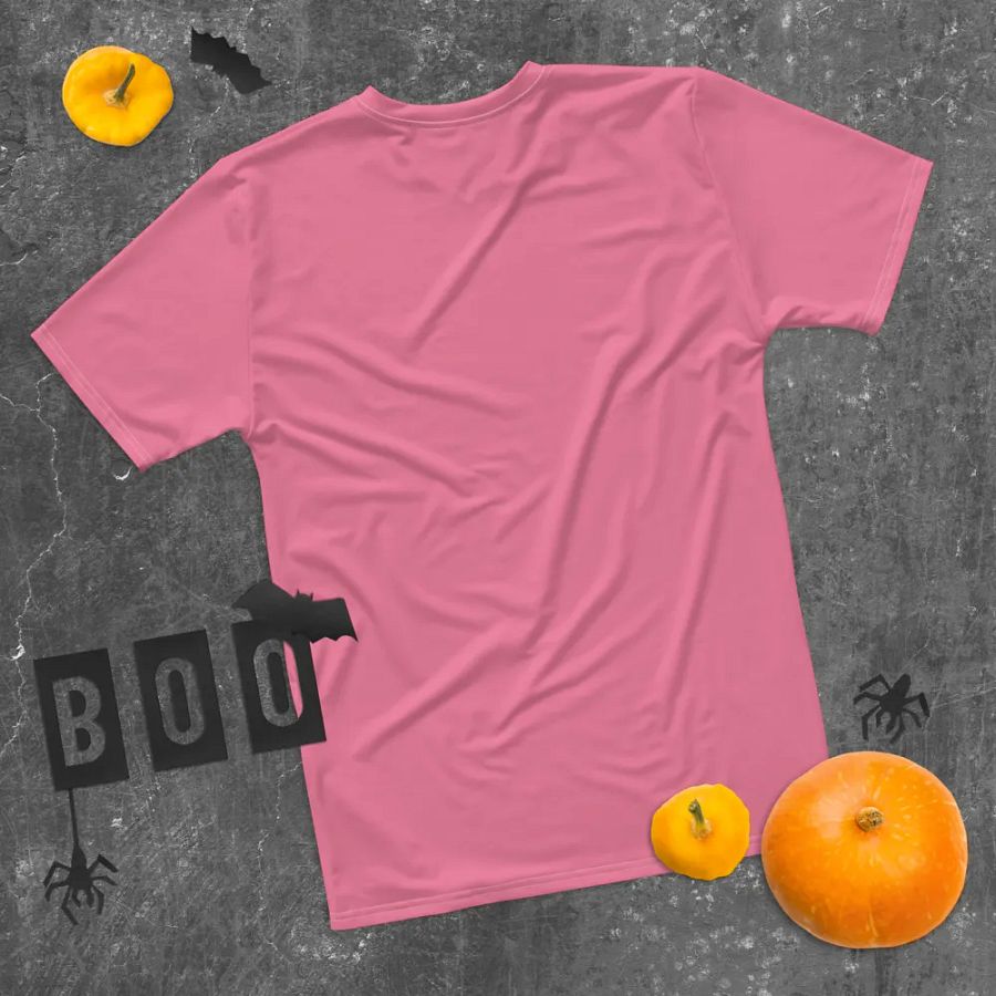 Plain Rosy Pink Soft Summer Men's Crewneck Polyester Heavyweight Premium T-Shirt by Treasure Pie product image (11)