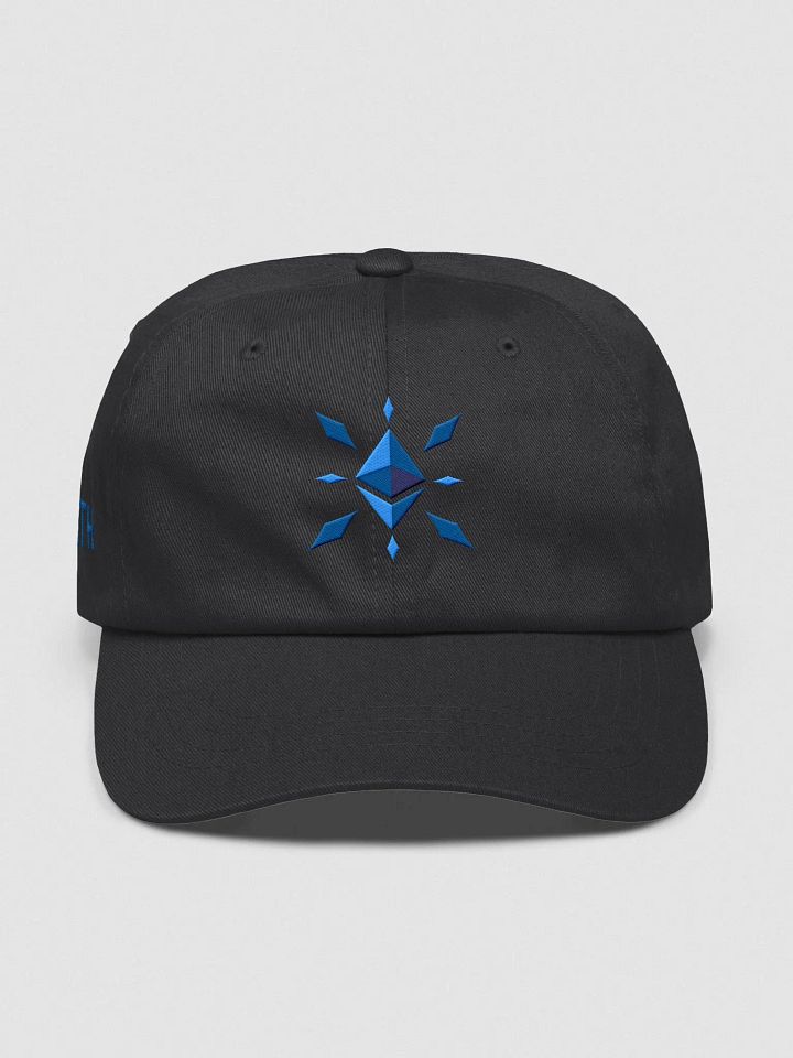 Blue Ethereum Spark Dad Cap | Classic Style, Crypto Mindset product image (2)