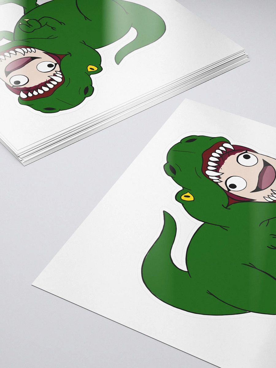 hyper Derp Dino Sticker product image (5)