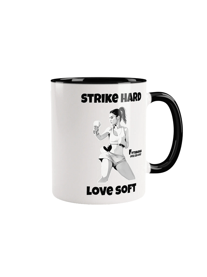 Warrior Women Ceramic Mug Black product image (2)