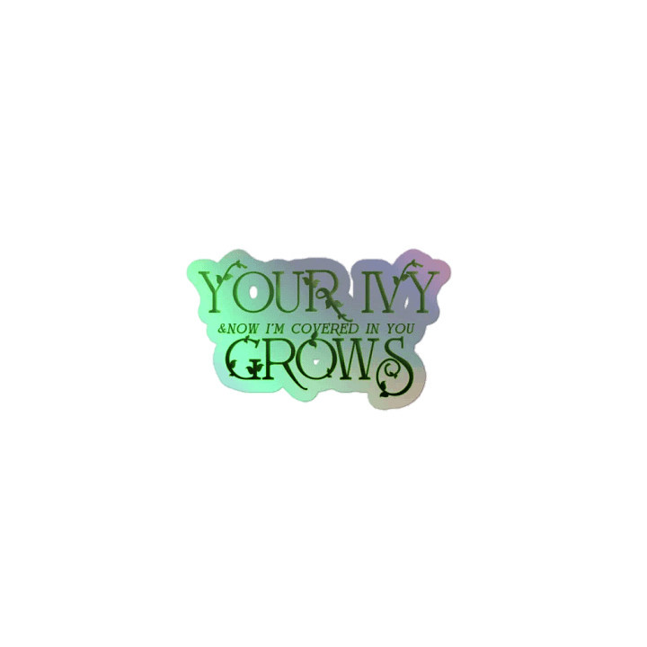 Covered In You - Holo Sticker product image (1)