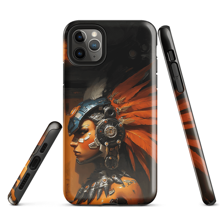Cyber Plume Empress iPhone® Tough Case product image (1)
