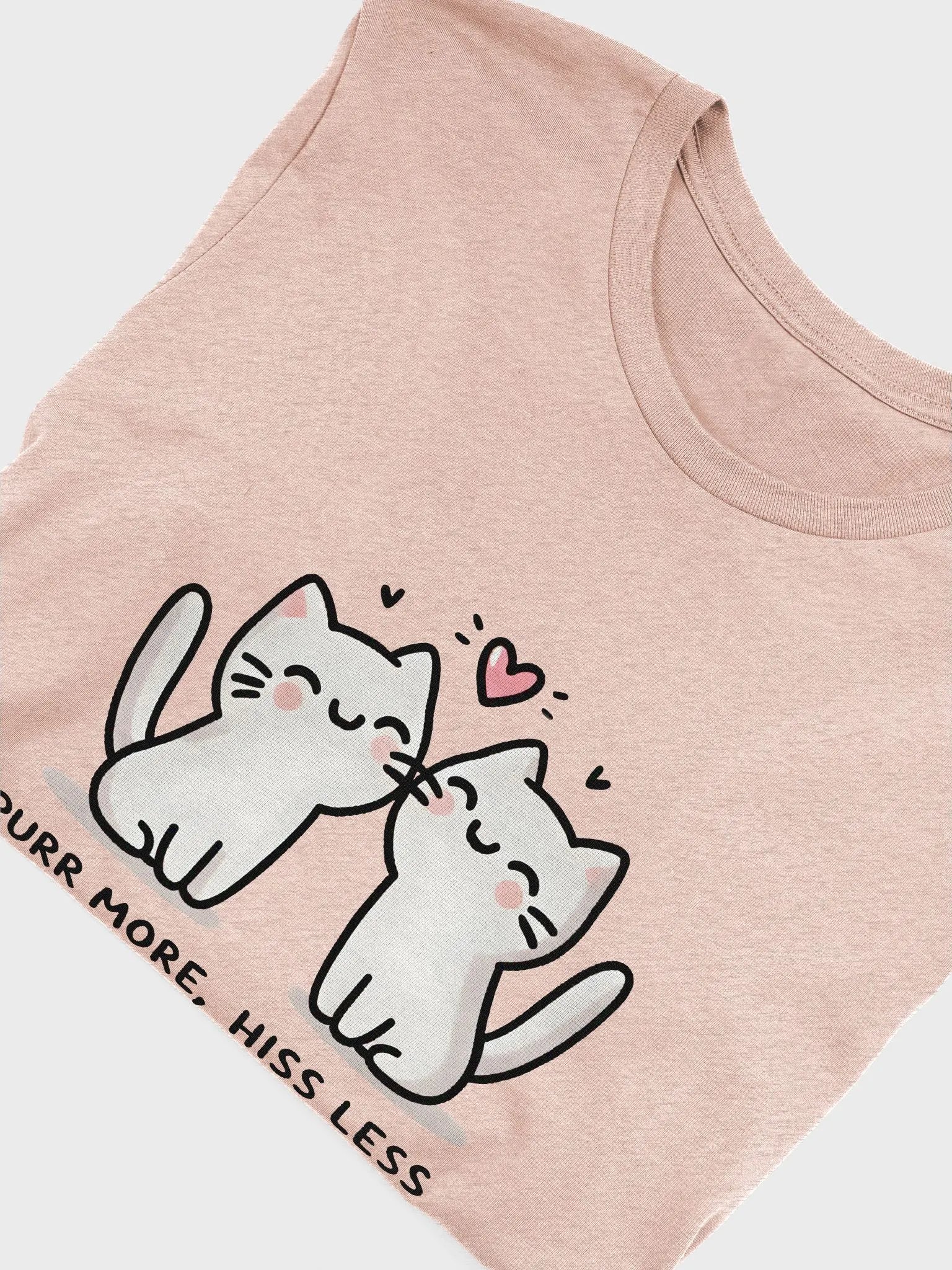 Purr more, Hiss less t-shirt product image (5)