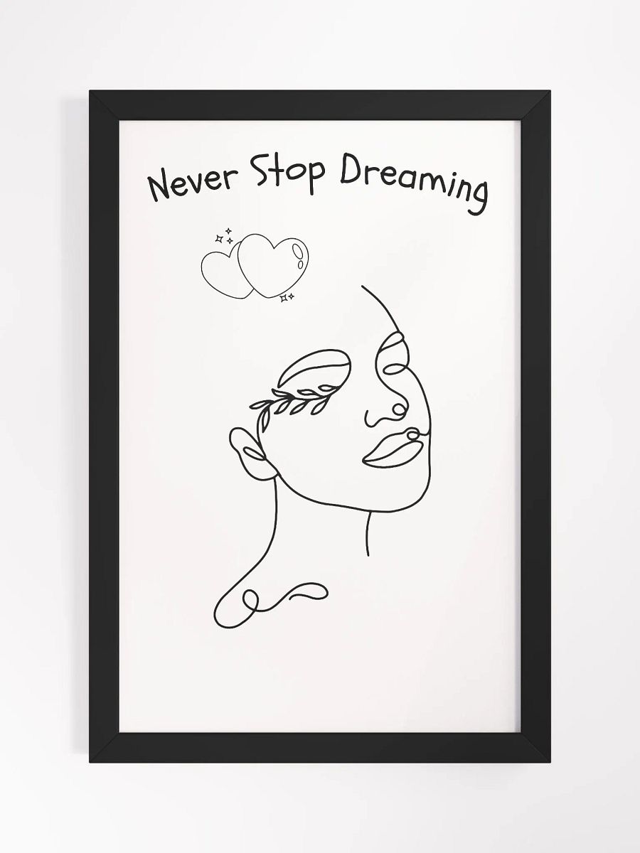 Poster NEVER STOP DREAMING product image (1)