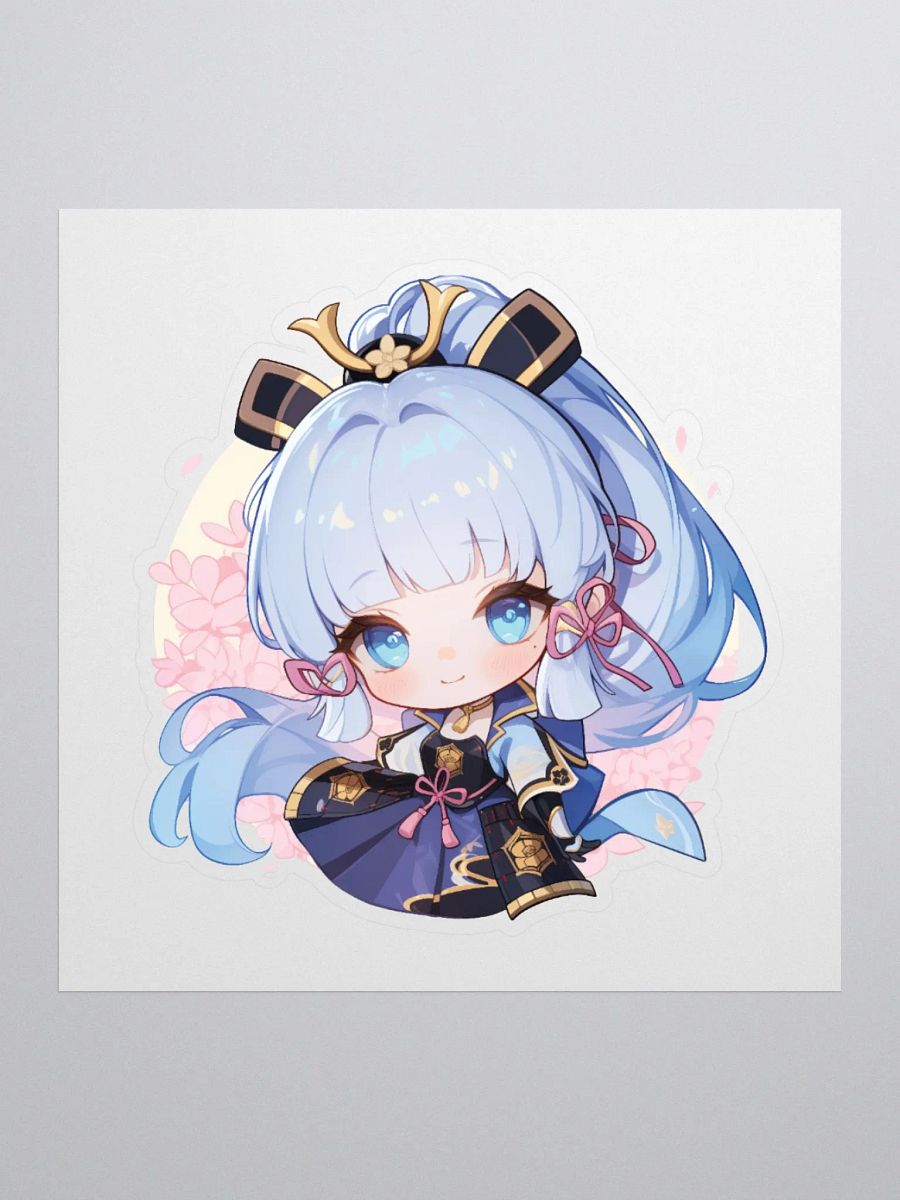 Ayaka Genshin Impact Vinyl Sticker product image (1)