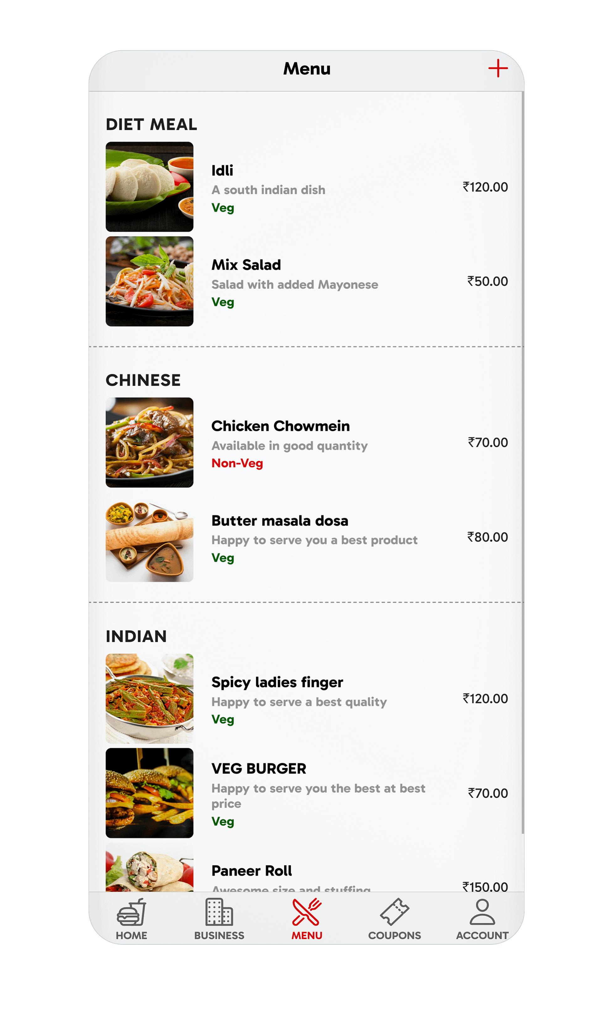 Ionic 8+ Restaurant Food Delivery App UI Template product image (5)