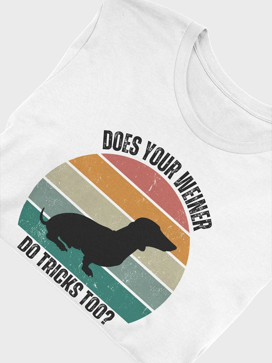 Retro Dog Silhouette T-Shirt Weiner Dog Dachshund product image (16)