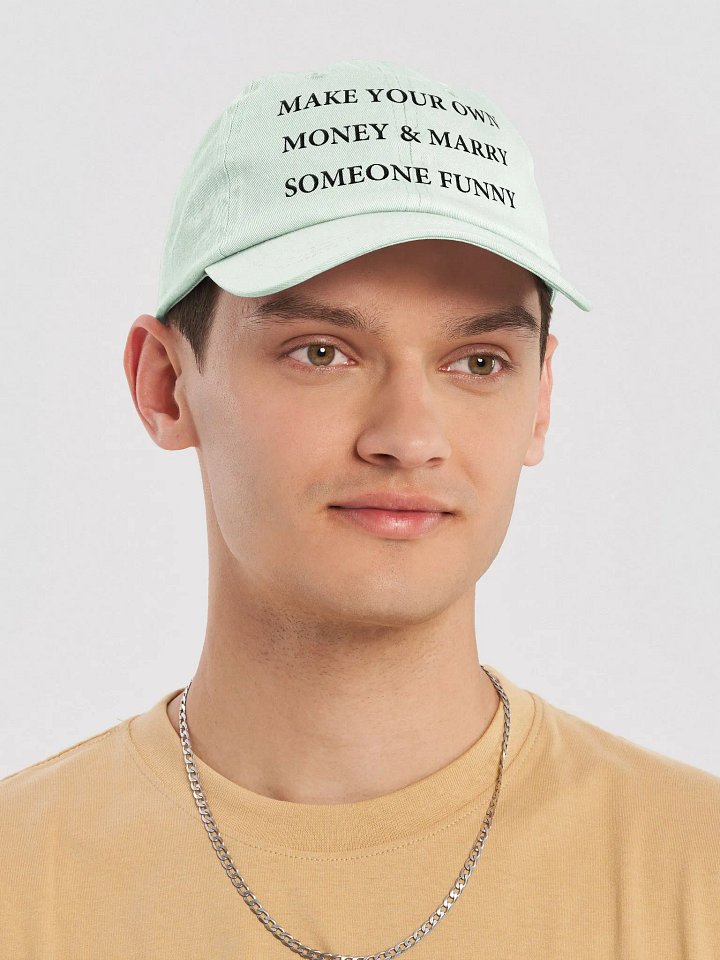 MAKE YOUR OWN MONEY & MARRY SOMEONE FUNNY Pastel Hat product image (2)
