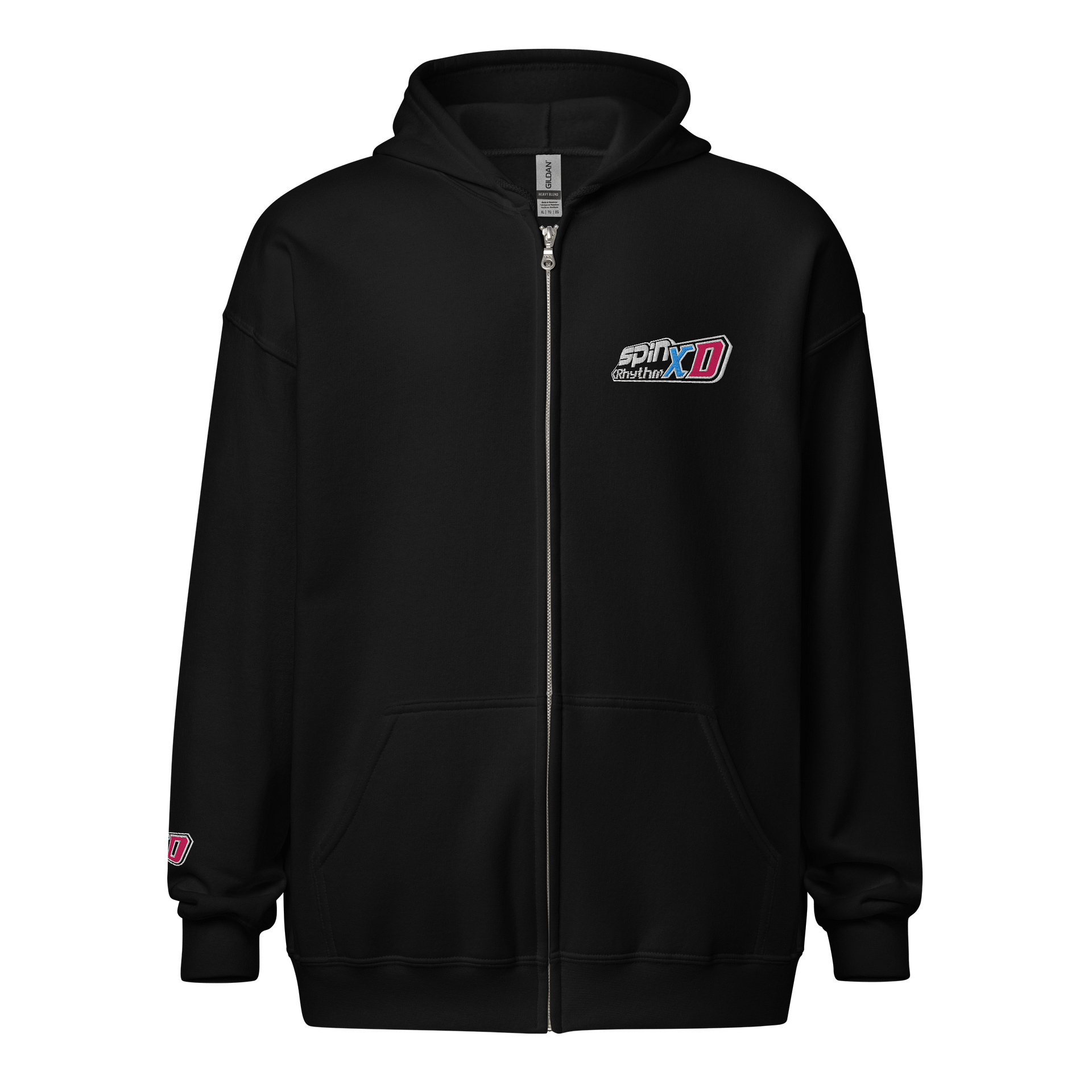 Spin Rhythm XD Logo Premium Zip-Up Hoodie - Dark product image (2)