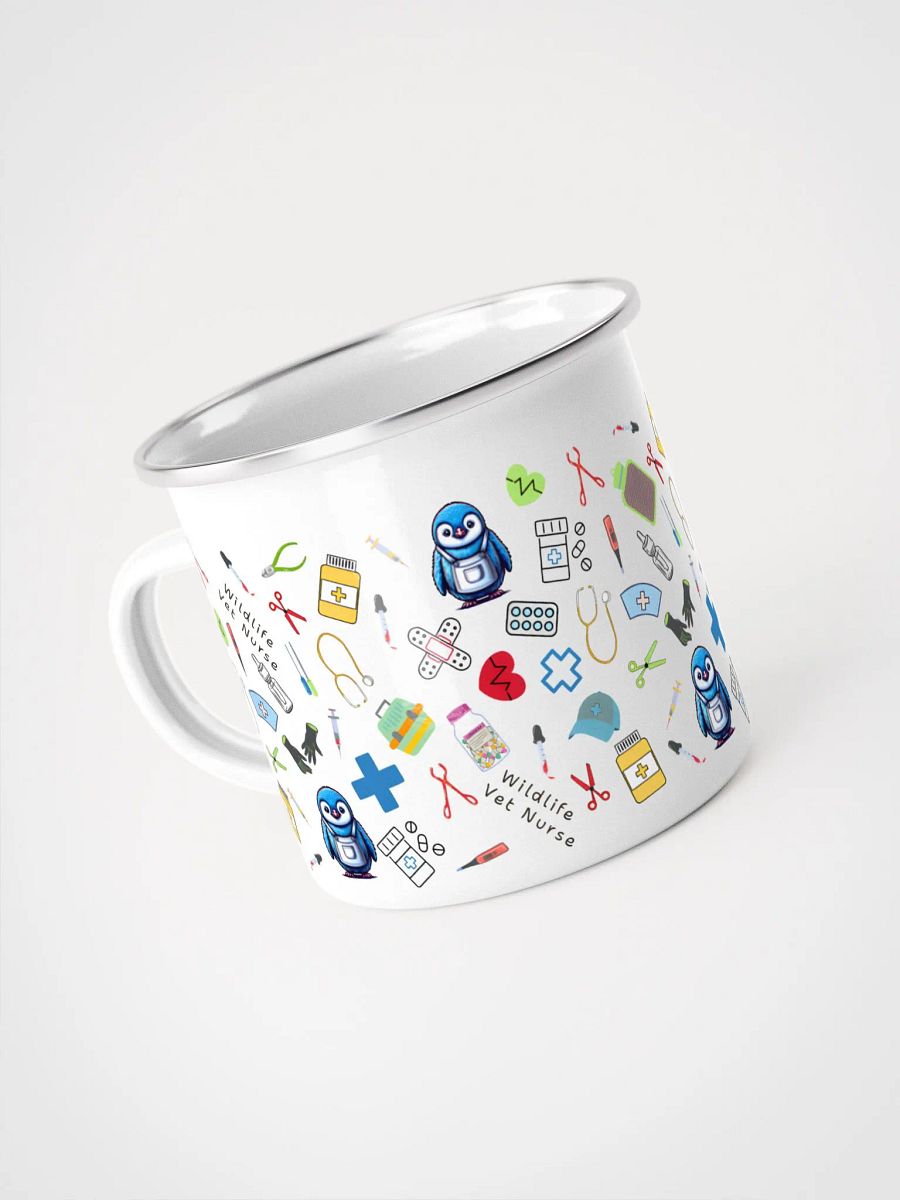 Wildlife Vet Nurse Little Blue Penguin Adventure Essential Enamel Mug product image (4)