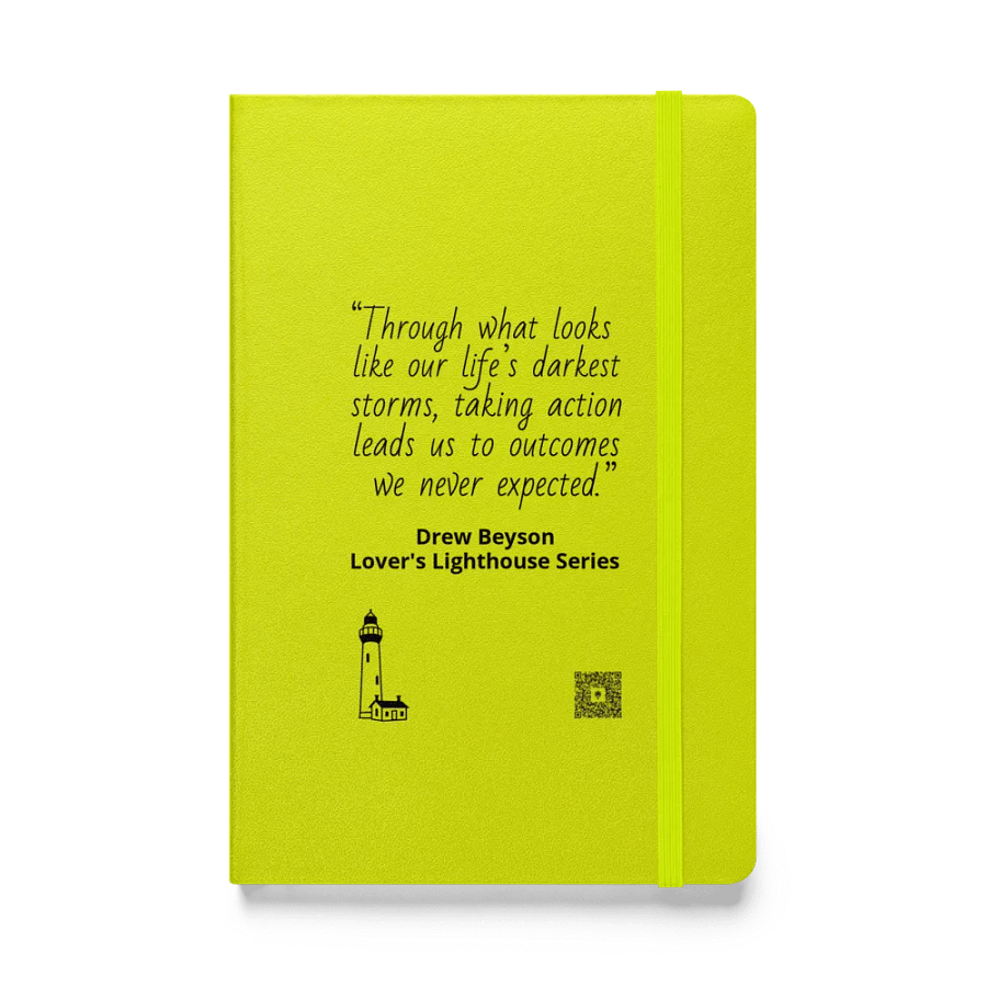 Hardcover Notebook - Lover's Lighthouse Series Quote product image (5)