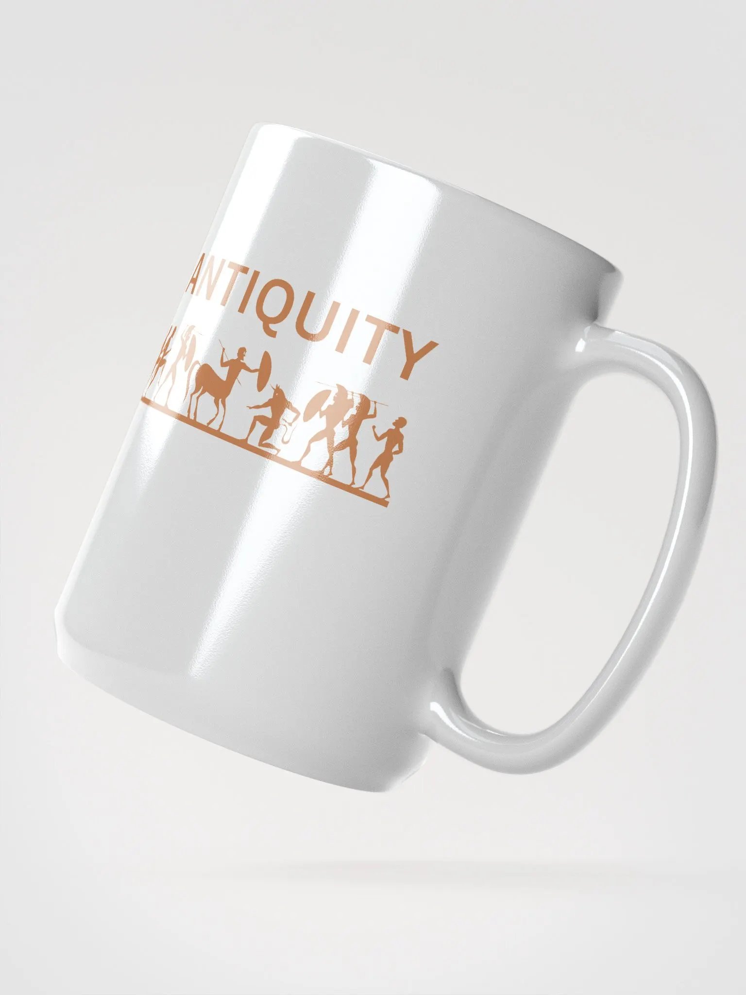 Ancient Scenes White Glossy Mug product image (2)
