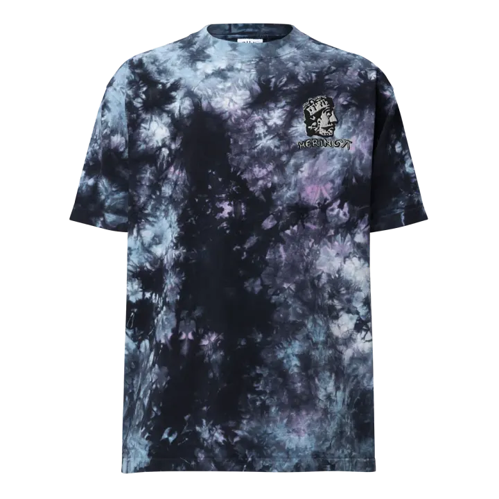 EMBROIDERED HERINGA LOGO SHAKA WEAR OVERSIZED TIE-DYE T-SHIRT product image (1)