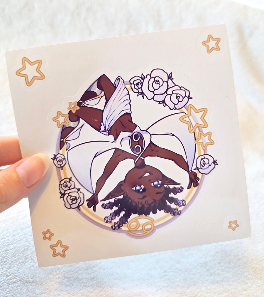 CANCER ☆ Zodiac Chibi Sticker product image (5)