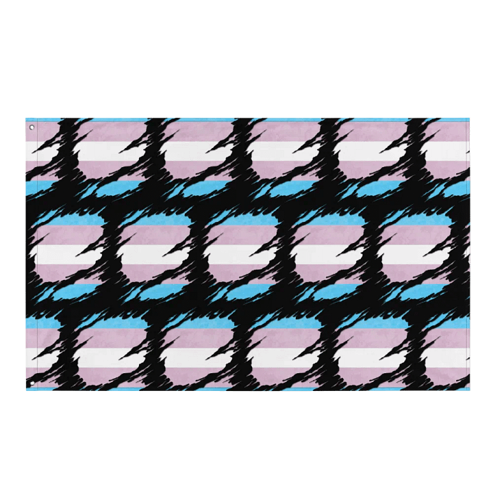 Illusionary Zigzag All-Over Flag product image (1)