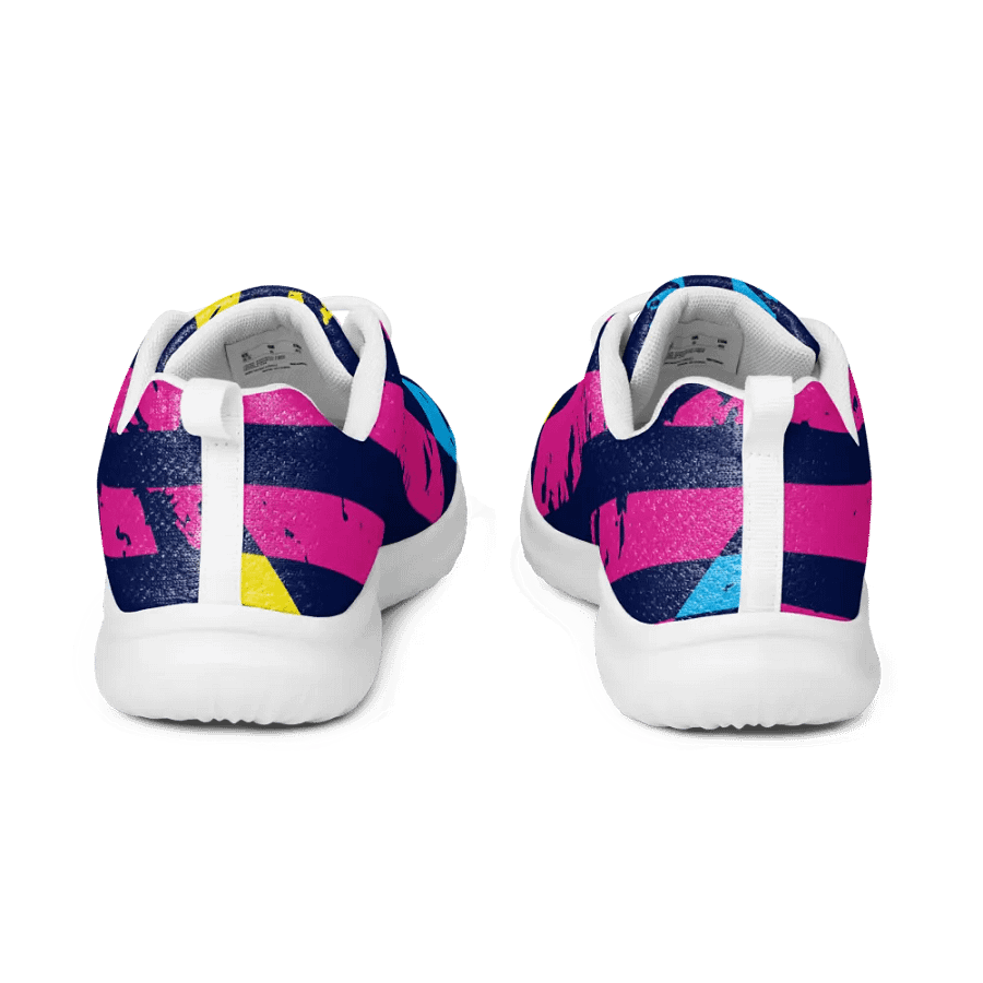 Grunge Stripes Men's Athletic Shoes product image (5)
