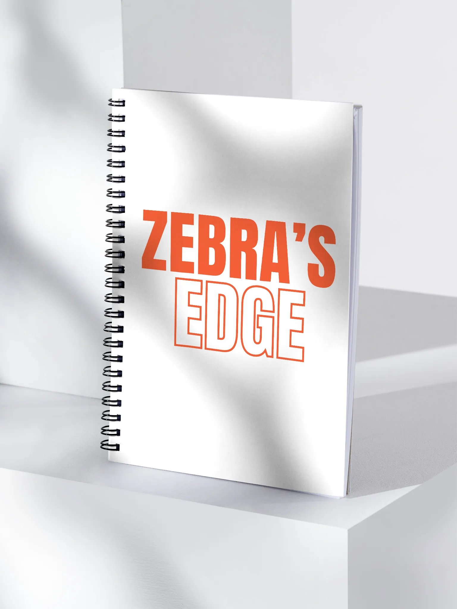 Zebra's Edge Spiral Notebook product image (4)
