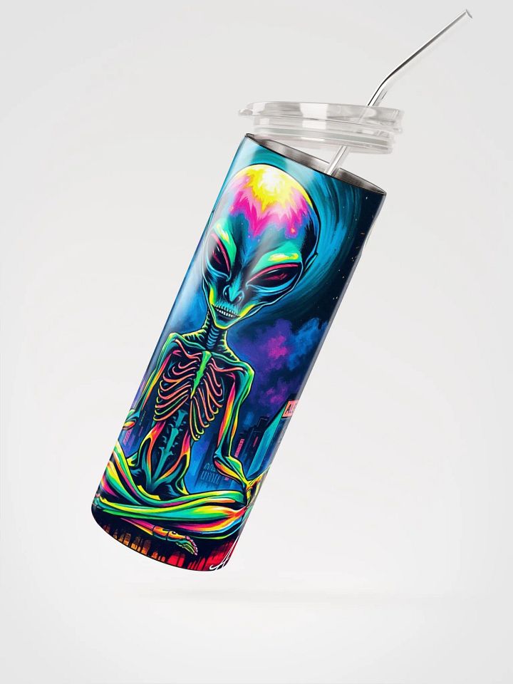 Luminous Alien City Stainless Steel Tumbler product image (2)