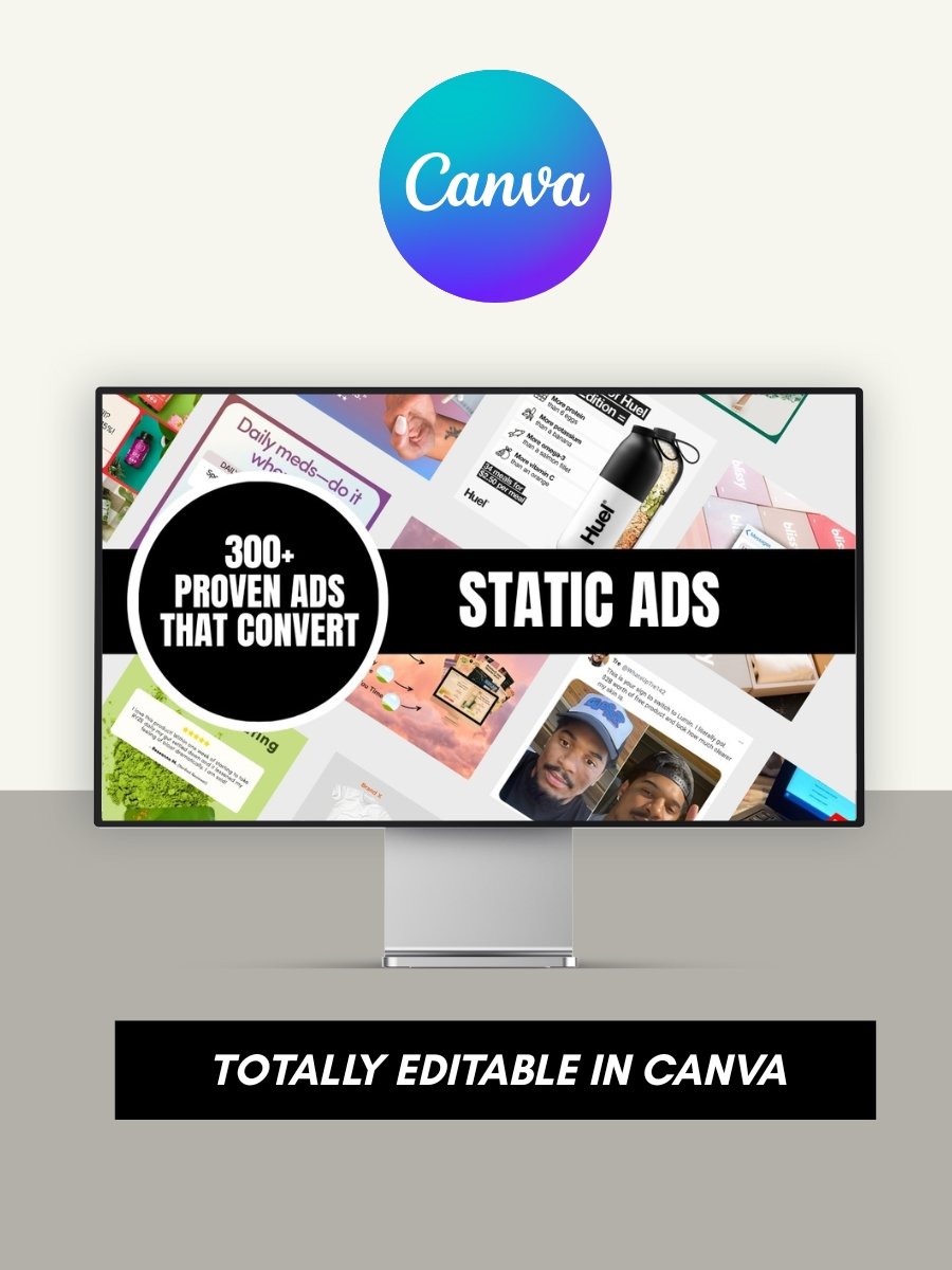 300 + Proven Static Ad Templates That Convert product image (1)
