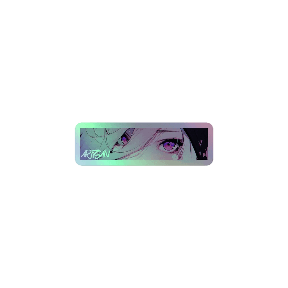 Artisan Logo Anime Holographic Sticker product image (1)