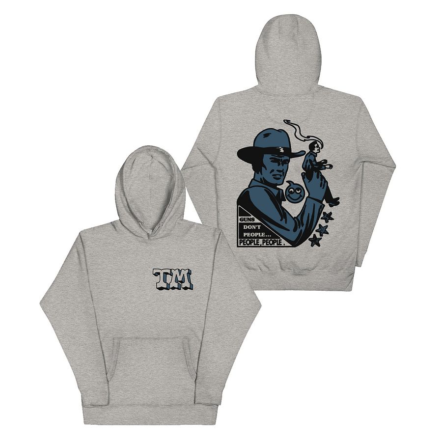People People Grey Hoodie product image (1)