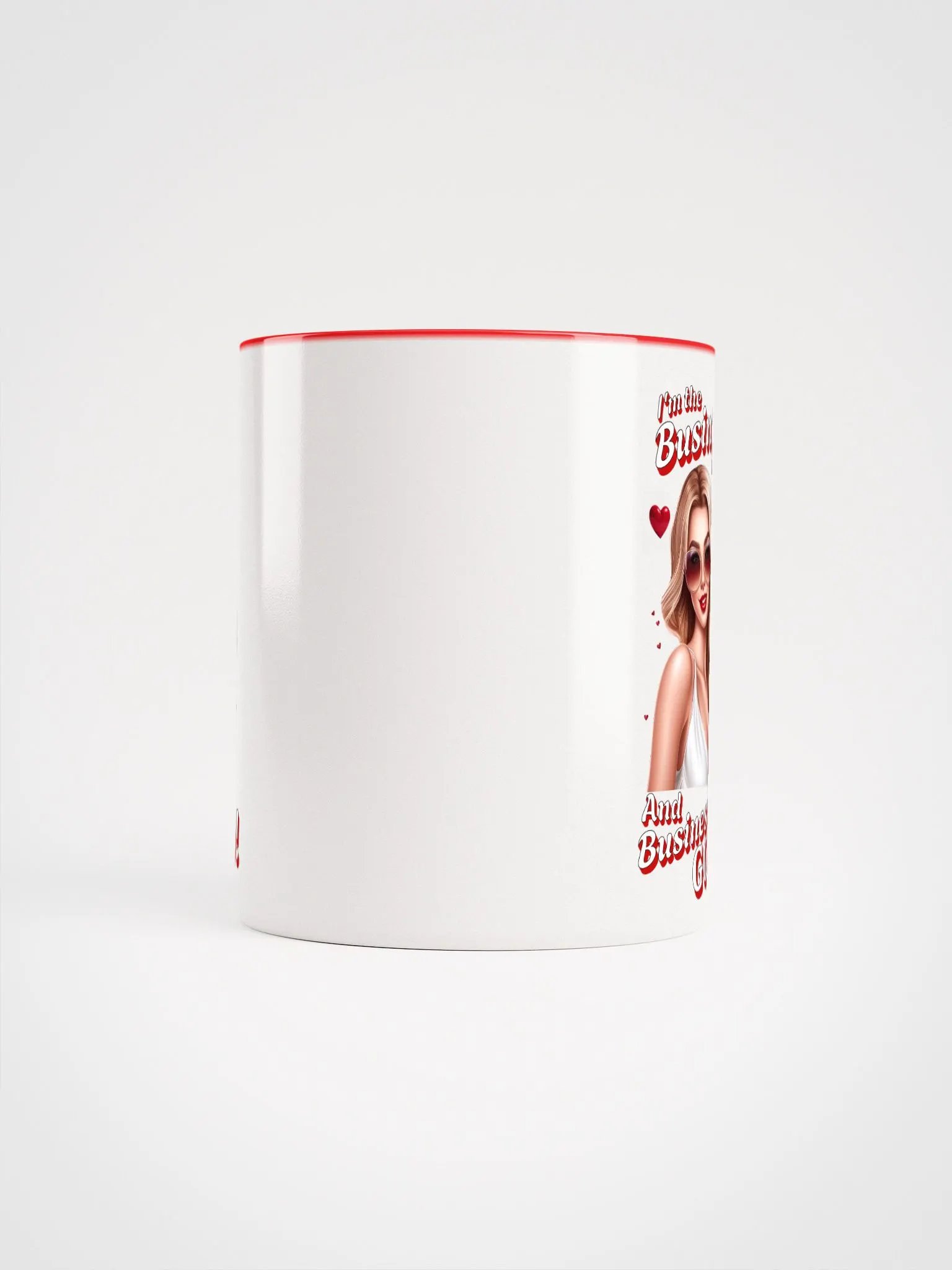 I'm The Business - Social Media Influencer - Ceramic Mug with Color Inside - v2 product image (25)