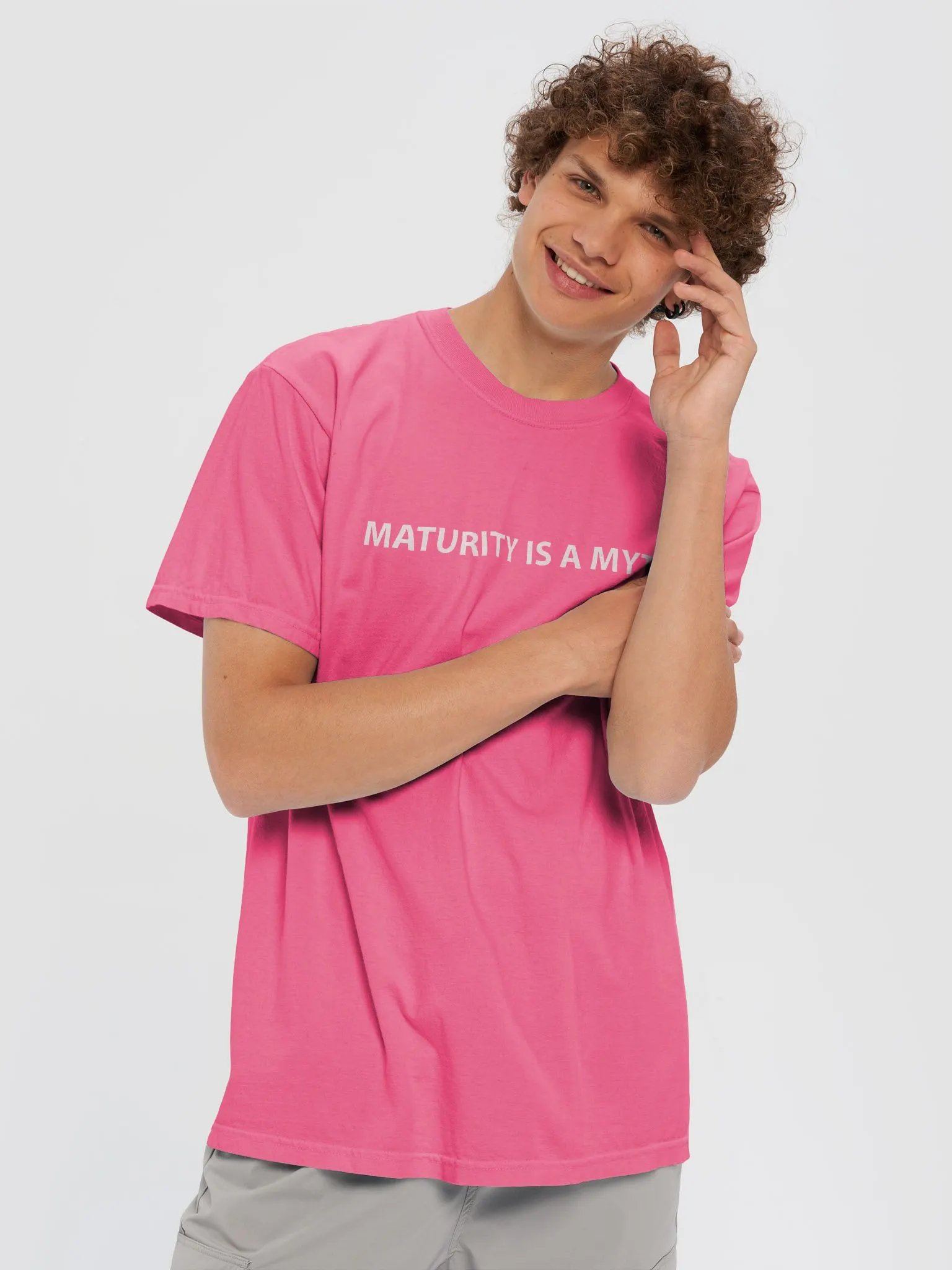 Maturity Is A Myth Crunchberry Tee product image (5)