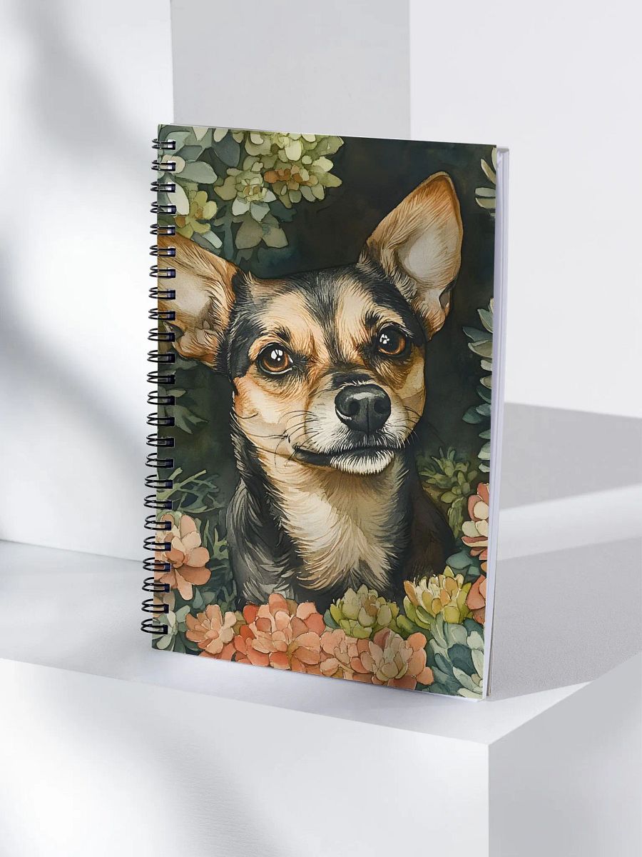 Sedum Dog Spiral Notebook product image (4)
