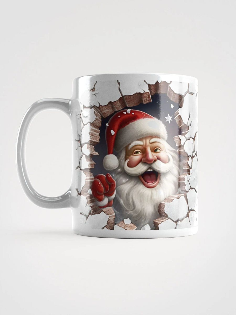 Santa's Peek-a-Boo 3D Christmas Mug - Double the Joy! product image (17)