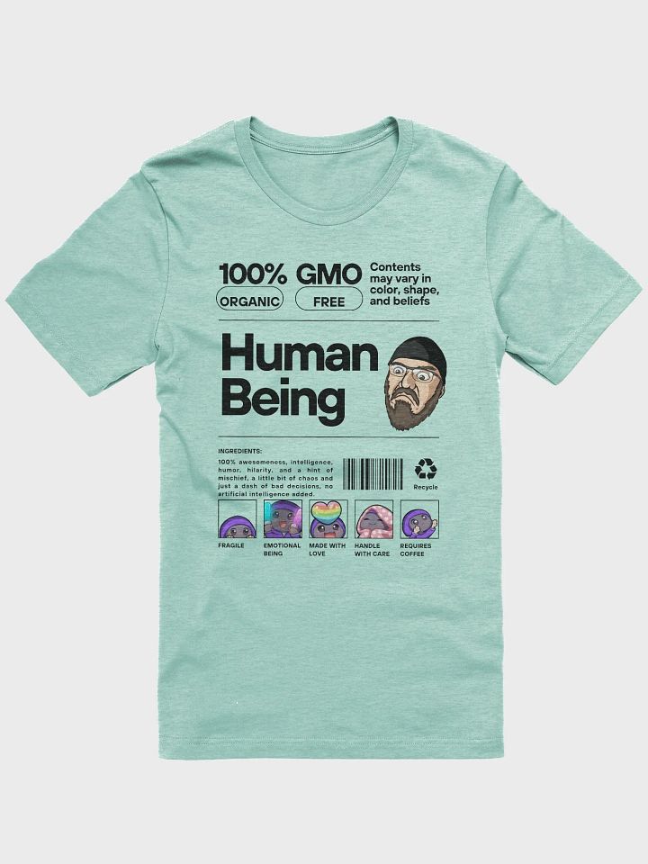 Human Label Supersoft Canvas T-Shirt - Light product image (1)