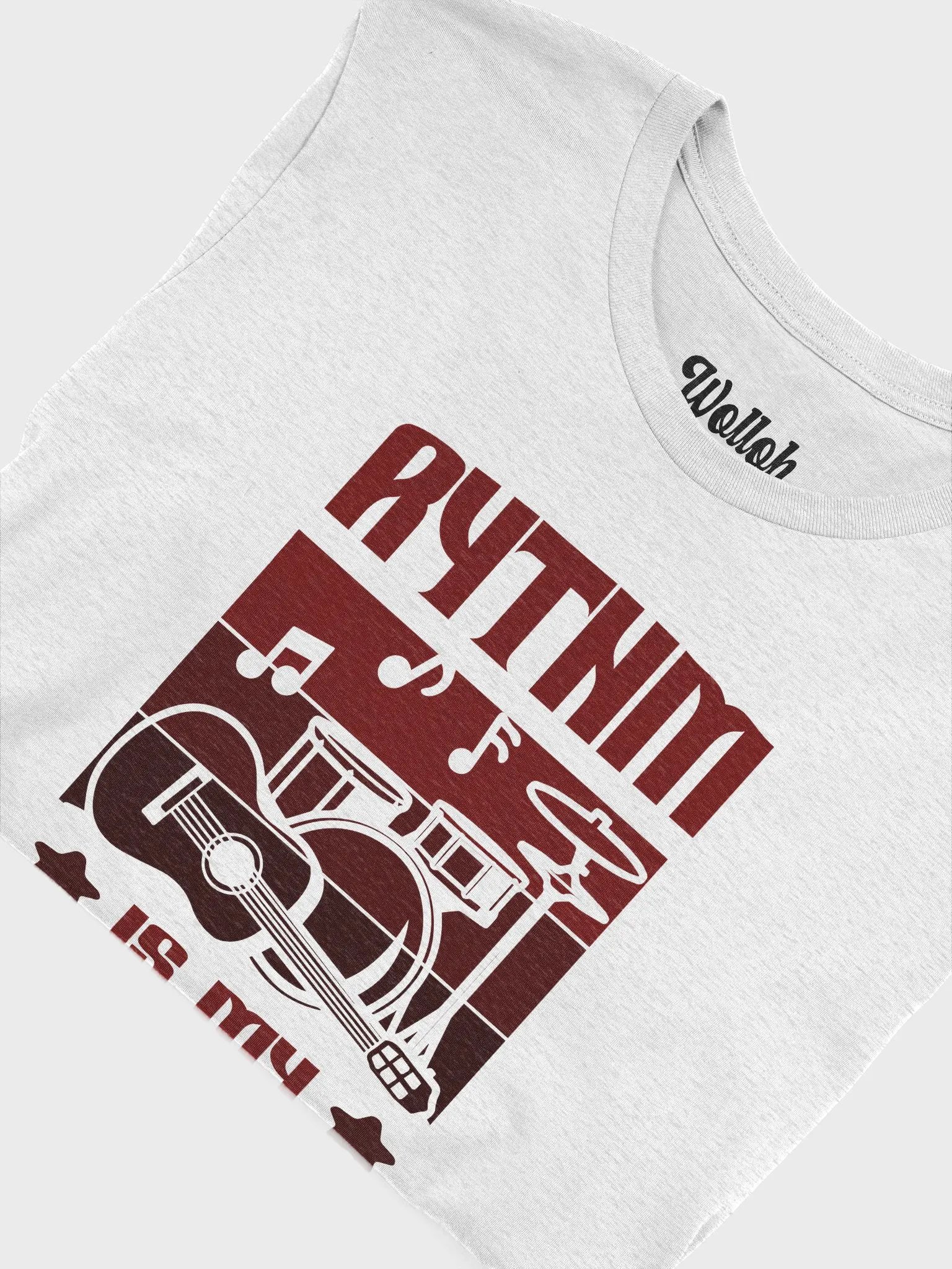 Rhythm Is My Therapy T-Shirt – Perfect Gift for Music Lovers and Musicians product image (5)
