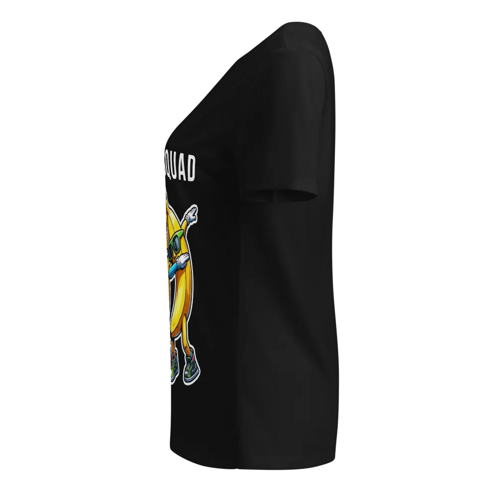 Dabbing Bananas Women's Relaxed V-Neck T-Shirt product image (2)
